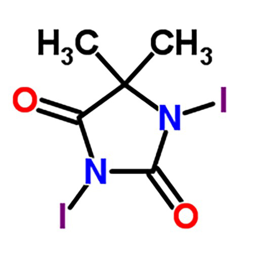 1,3-diiodo-5,5-dimetylhydantoin